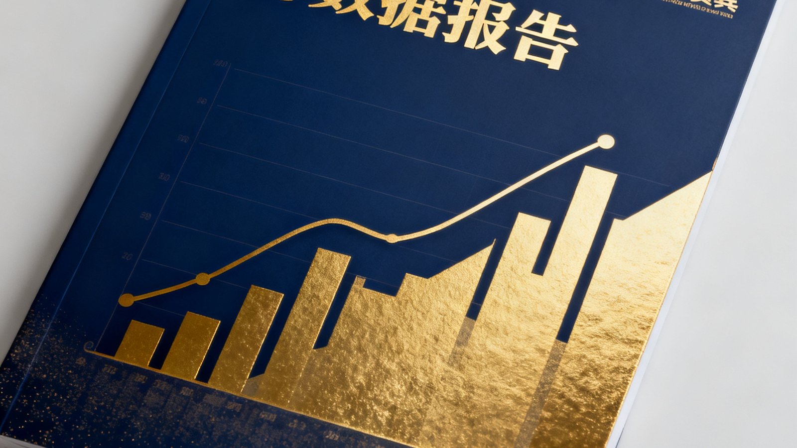 一本精美的2024年度体育数据报告封面，深蓝色背景上印有金色数据图表和公海贵宾品牌标识